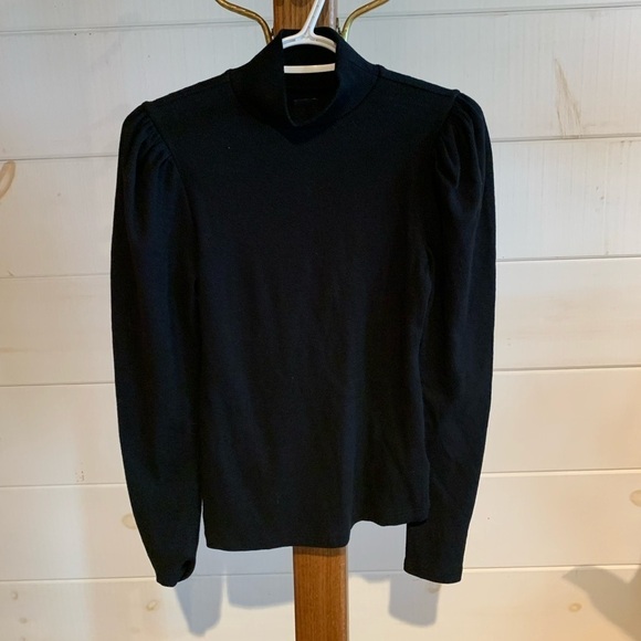 Gap New Black Long Sleeve  Turtleneck Size Small - Picture 5 of 7